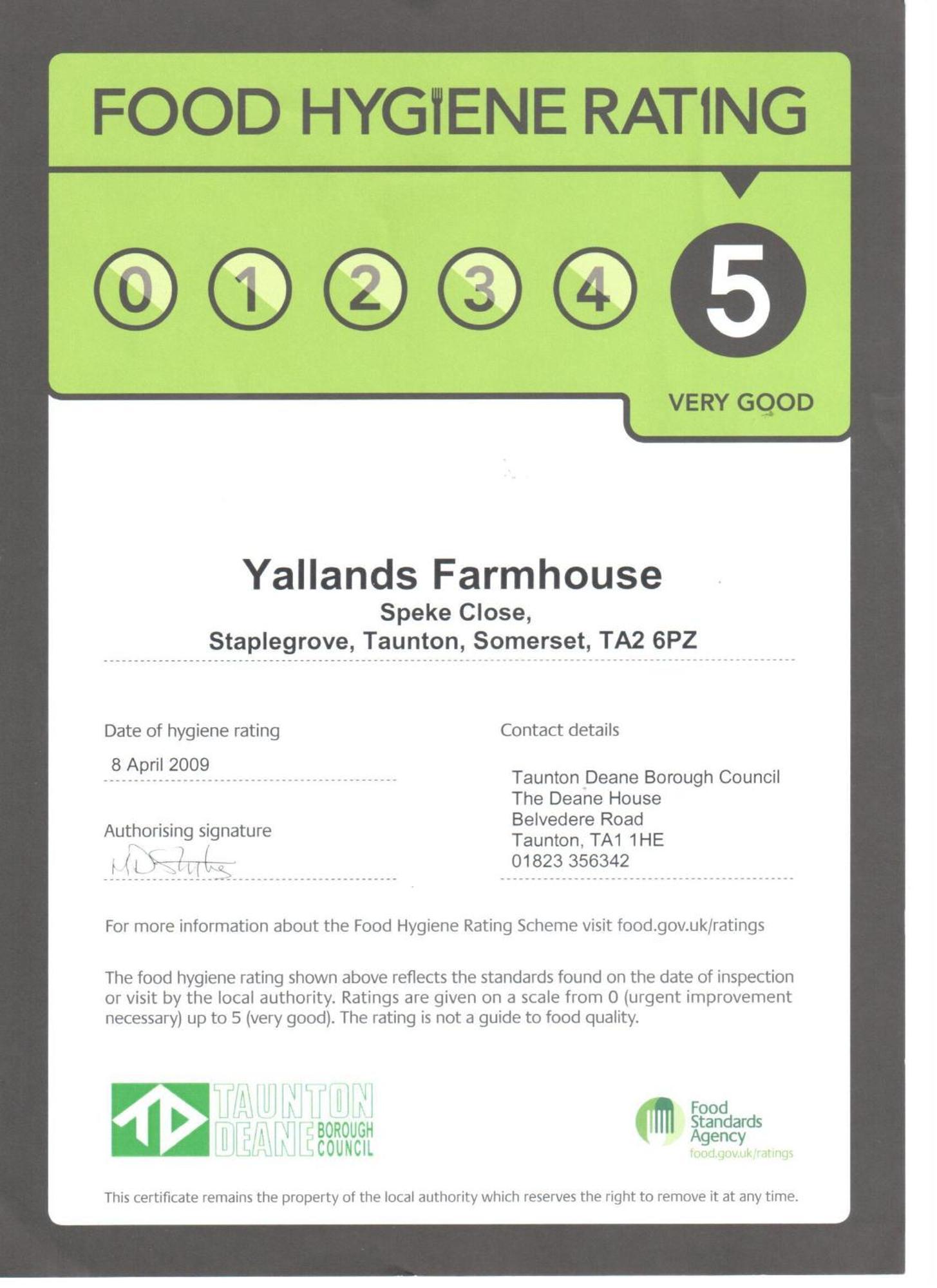 Yallands Farmhouse Taunton Εξωτερικό φωτογραφία